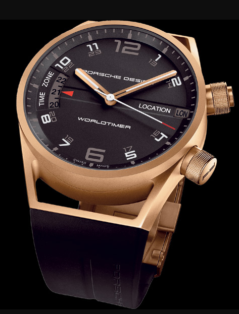 Porsche Design Worldtimer P’6750 Rose Gold Replica Watch